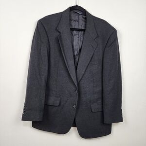 Burberrys Classic Charcoal Blazer Burberry